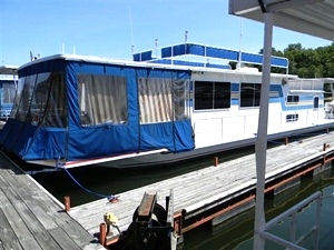 SOLD! Houseboat, 20 person capacity, 58 X 12, 115 HP Mercury $19,900