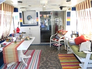 SOLD! Houseboat, 20 person capacity, 58 X 12, 115 HP Mercury $19,900