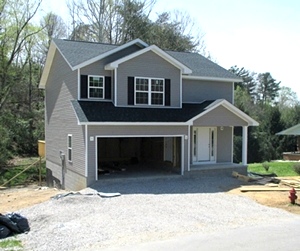 Sold!  605 Moore Rd., Williamsburg | NEW CONSTRUCTION! Two story frame home , 1800 sf  plus a walk-out basement